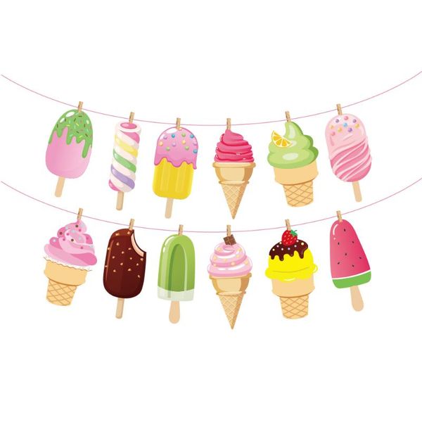 sweet cone popsicle hanging bunting diy baby shower party decoration ice cream kids favors happy birthday banners
sweet cone popsicle hanging bunting diy baby shower party decoration ice cream kids favors happy birthday banners