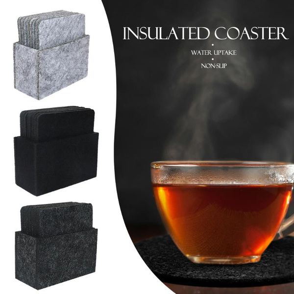 square felt placemat absorbent box set thickened non-woven heat pad dining table protector mats & pads
square felt placemat absorbent box set thickened non-woven heat pad dining table protector mats & pads