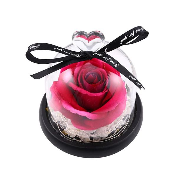 decorative flowers & wreaths glass cover rose night led light simulation lifelike flower valentine's day gift creative lights and light
decorative flowers & wreaths glass cover rose night led light simulation lifelike flower valentine's day gift creative lights and light