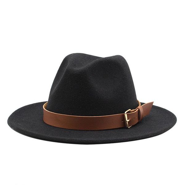 caps & hats european classical felt fedoras hat for men women cowboy trilby cap homburg church jazz with belt, Yellow
caps & hats european classical felt fedoras hat for men women cowboy trilby cap homburg church jazz with belt, Yellow