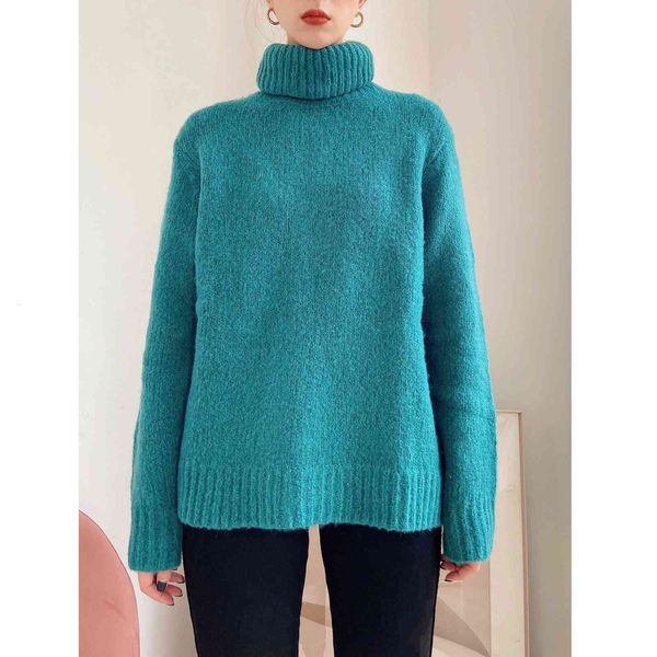 sweater 2021 high neck wool pullover temperament knitted bottoming shirt ss5z, White;black
sweater 2021 high neck wool pullover temperament knitted bottoming shirt ss5z, White;black