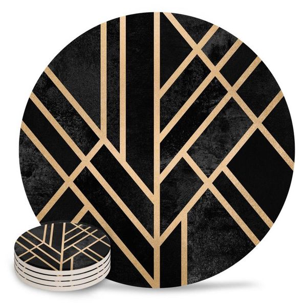 mats & pads geometry art deco black ceramic coasters waterproof tea cup mat christmas home decor coffee table for glasses
mats & pads geometry art deco black ceramic coasters waterproof tea cup mat christmas home decor coffee table for glasses