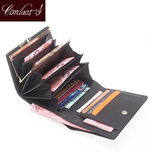 wallets brand women's wallet serpentine pattern genuine leather short female purse clutch card holder high capacity ladies coin bags, Red;black
wallets brand women's wallet serpentine pattern genuine leather short female purse clutch card holder high capacity ladies coin bags, Red;black