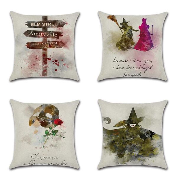 2pcs watercolor decorative throw pillow cover case halloween demon cotton linen cushion for sofa party chair decoration cushion/decorative
2pcs watercolor decorative throw pillow cover case halloween demon cotton linen cushion for sofa party chair decoration cushion/decorative