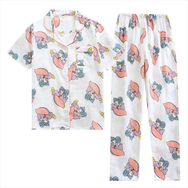 dumbo printed cotton pajamas women sleepwear set short sleeved long trousers cartoon cardigan comfortable pijama mujer verano womens, Black;red
dumbo printed cotton pajamas women sleepwear set short sleeved long trousers cartoon cardigan comfortable pijama mujer verano womens, Black;red