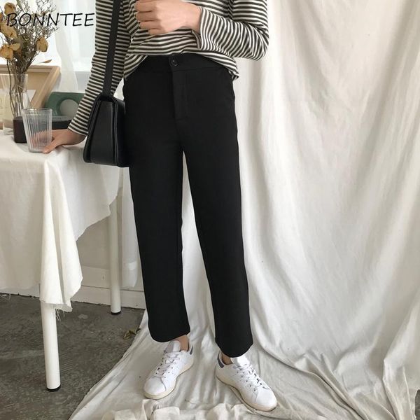 women's pants & capris women ankle-length all-match simple leisure solid trousers pockets trendy zipper korean style elegant wide leg c, Black;white
women's pants & capris women ankle-length all-match simple leisure solid trousers pockets trendy zipper korean style elegant wide leg c, Black;white