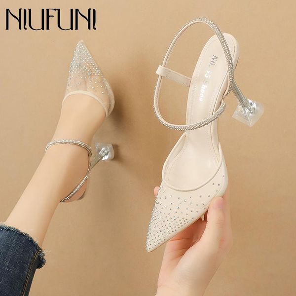 sandals pointed pumps rhinestone mesh high heels crystal cup heel women elegant wedding shoes polka dot bow elastic band, Black
sandals pointed pumps rhinestone mesh high heels crystal cup heel women elegant wedding shoes polka dot bow elastic band, Black