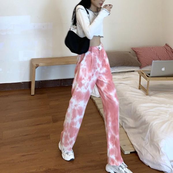 women's pants & capris 2021 tie dye print jeans women pocket high waisted denim zipper casual fashion long trousers streetwear, Black;white
women's pants & capris 2021 tie dye print jeans women pocket high waisted denim zipper casual fashion long trousers streetwear, Black;white