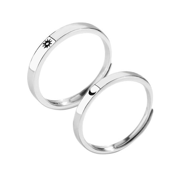 cluster rings uloveisdo 925 sterling silver sun, moon and stars couple ring version of simple men women opening adjustable salrg57, Golden;silver
cluster rings uloveisdo 925 sterling silver sun, moon and stars couple ring version of simple men women opening adjustable salrg57, Golden;silver