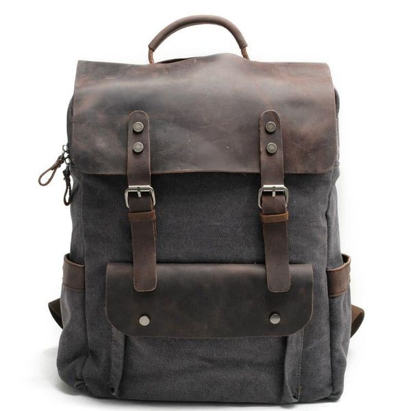 fashion men's backpack vintage canvas travel school bags zipper solid casual bag designer backpacks large capacity rucksack
fashion men's backpack vintage canvas travel school bags zipper solid casual bag designer backpacks large capacity rucksack