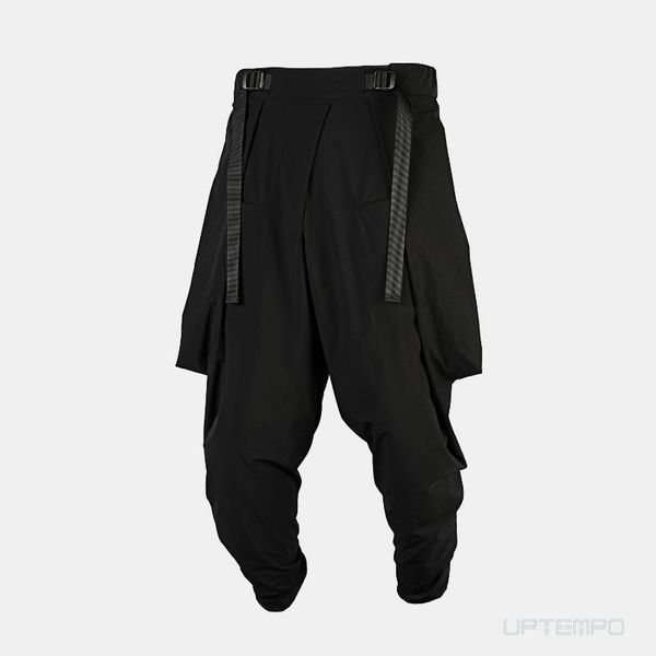 men's pants nosucism 21ss zen monk pleated water repellent fast waist adjustment techwear japanese streetwear ninjawear, Black
men's pants nosucism 21ss zen monk pleated water repellent fast waist adjustment techwear japanese streetwear ninjawear, Black