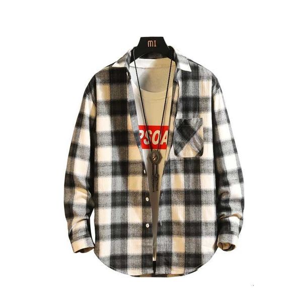 men's t-shirts mens fashion plaid cotton spring autumn casual long sleeve shirt soft comfort slim fit styles brand man clothes 99kf, White;black
men's t-shirts mens fashion plaid cotton spring autumn casual long sleeve shirt soft comfort slim fit styles brand man clothes 99kf, White;black