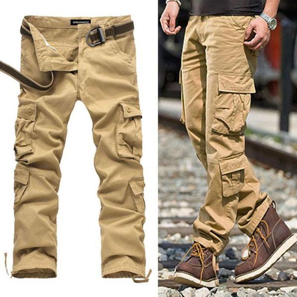 men's pants casual outdoor loose wear-resistant straight multi-pocket cargo mens fashion baggy overalls, Black
men's pants casual outdoor loose wear-resistant straight multi-pocket cargo mens fashion baggy overalls, Black