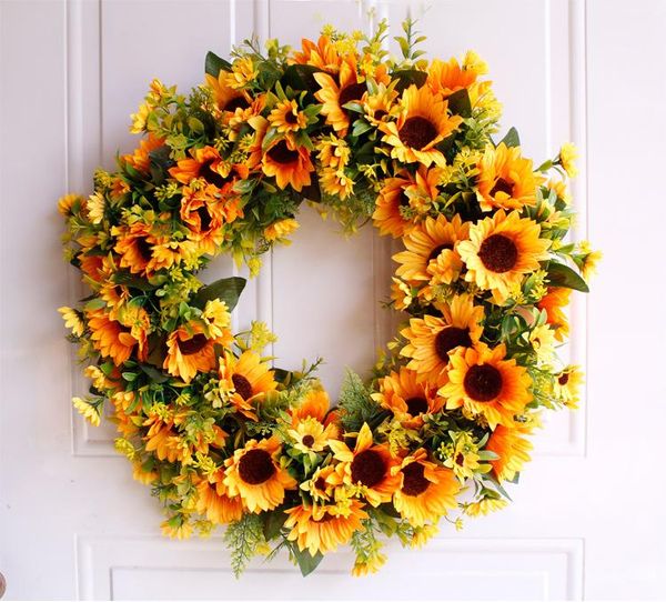decorative flowers & wreaths 50cm sunflower wreath artificial flower ring silk garlands wedding wall decoration backdrop home door fake
decorative flowers & wreaths 50cm sunflower wreath artificial flower ring silk garlands wedding wall decoration backdrop home door fake
