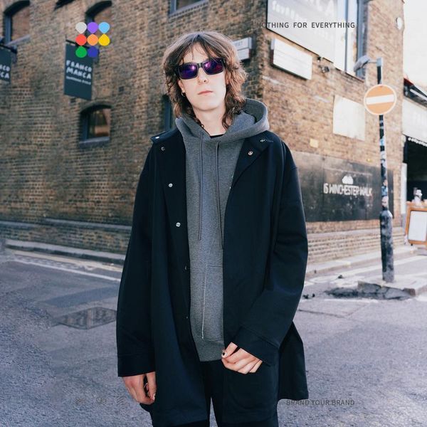men's jackets inflation windproof jacket men women autumn stand collar long casual matching coat overcoats streetwear, Black;brown
men's jackets inflation windproof jacket men women autumn stand collar long casual matching coat overcoats streetwear, Black;brown