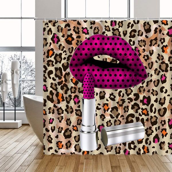 lips shower curtain purple lip lipstick on leopard pattern safari wild animal fashion woman creative art fabric
lips shower curtain purple lip lipstick on leopard pattern safari wild animal fashion woman creative art fabric