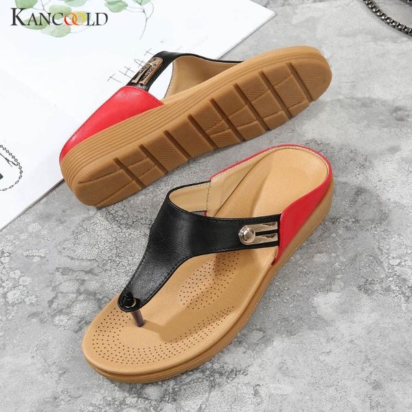 slippers kancoold women bohemian ethnic leather roman flat slip-on flip-flops sandals shoes summer casualslippers, Black
slippers kancoold women bohemian ethnic leather roman flat slip-on flip-flops sandals shoes summer casualslippers, Black