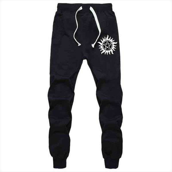 students casual pants summer fashion sports breathable pants anime supernatural print long, Black
students casual pants summer fashion sports breathable pants anime supernatural print long, Black