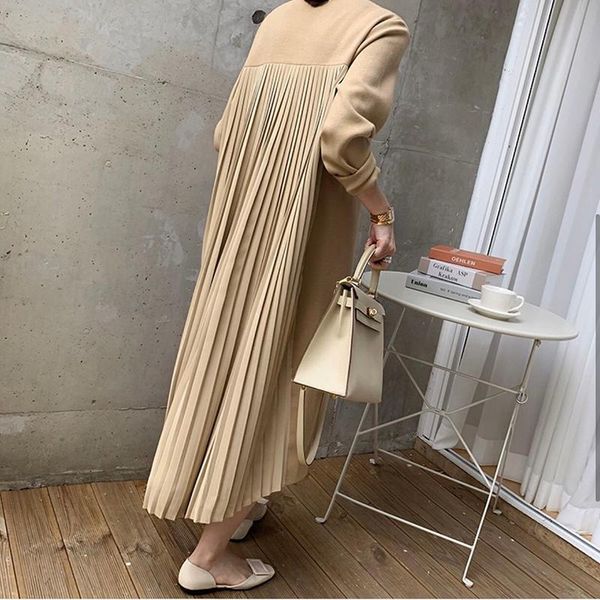 casual dresses wiccon vintage ruched dress for women notched collar long sleeve loose suit female 2021 autumn fashion, Black;gray
casual dresses wiccon vintage ruched dress for women notched collar long sleeve loose suit female 2021 autumn fashion, Black;gray