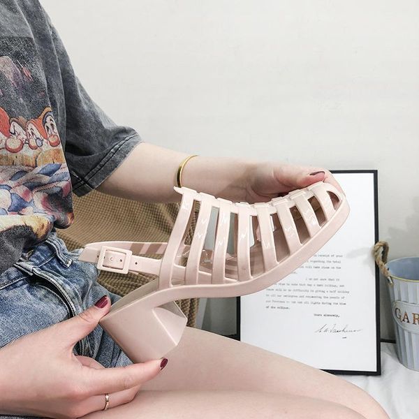 sandals women summer jelly shoes clear heels female transparent slippers lady pumps roma causal beach hole antiskid, Black
sandals women summer jelly shoes clear heels female transparent slippers lady pumps roma causal beach hole antiskid, Black