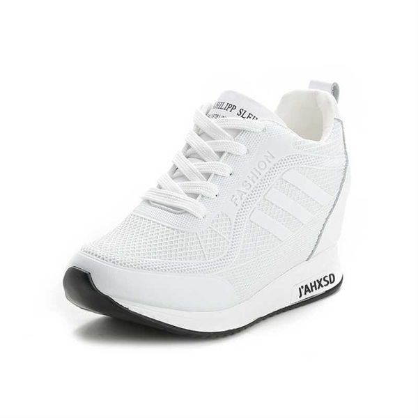 dress shoes ladies slim look lace-up height increasing sneaker cow leather mesh pumps brand designer stripped for travel y36, Black
dress shoes ladies slim look lace-up height increasing sneaker cow leather mesh pumps brand designer stripped for travel y36, Black