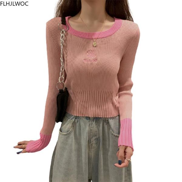 women's sweaters autumn winter basic wear womens long sleeve patchwork cute preppy style slim fitted knitted pullovers o161, White;black
women's sweaters autumn winter basic wear womens long sleeve patchwork cute preppy style slim fitted knitted pullovers o161, White;black