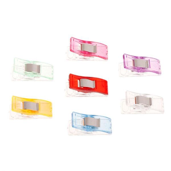 60pcs/pack plastic wonder clips clamps for crafts quilting sewing accessories knitting crochet tool clothing & wardrobe storage
60pcs/pack plastic wonder clips clamps for crafts quilting sewing accessories knitting crochet tool clothing & wardrobe storage