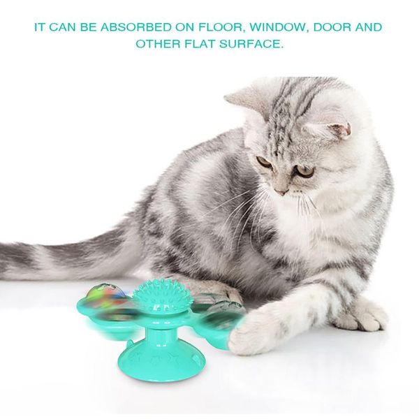 cat toys interactive wheel tickle windmill toy massage brush rotatable with catnip led ball teeth cleaning pet scratcher
cat toys interactive wheel tickle windmill toy massage brush rotatable with catnip led ball teeth cleaning pet scratcher