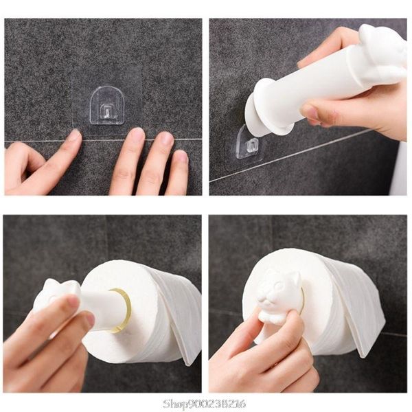 toilet paper holders cartoon cat holder kitchen roll towel tissue storage rack adhesive wall sticker organizer bathroom d03 20 dropship
toilet paper holders cartoon cat holder kitchen roll towel tissue storage rack adhesive wall sticker organizer bathroom d03 20 dropship