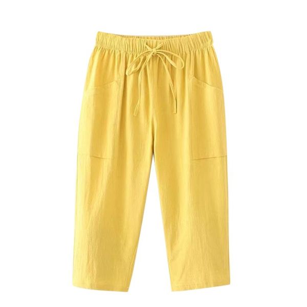 women's pants & capris cotton linen plus size elastic high waist ankle length casual women loose spring, Black;white
women's pants & capris cotton linen plus size elastic high waist ankle length casual women loose spring, Black;white
