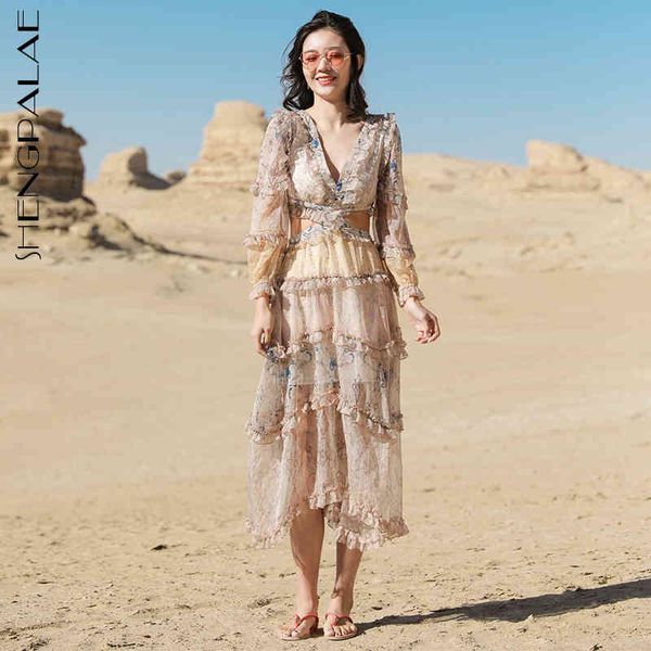 casual dresses elegant printed desert women's summer v-neck bandage backless waist long sleeve mid-calf female p9d4, Black;gray
casual dresses elegant printed desert women's summer v-neck bandage backless waist long sleeve mid-calf female p9d4, Black;gray