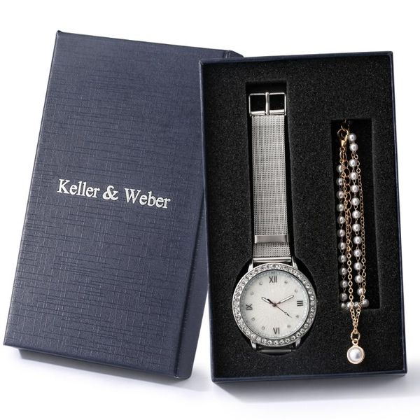 wristwatches girl's watch set bracelet gift women rose gold quartz wristwatch romen numerals dial lady pearl bracelets gifts box for mo, Slivery;brown
wristwatches girl's watch set bracelet gift women rose gold quartz wristwatch romen numerals dial lady pearl bracelets gifts box for mo, Slivery;brown