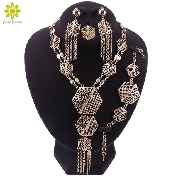 wedding jewelry sets exquisite dubai gold color set nigerian women accessories necklace fashion african beads, Slivery;golden
wedding jewelry sets exquisite dubai gold color set nigerian women accessories necklace fashion african beads, Slivery;golden
