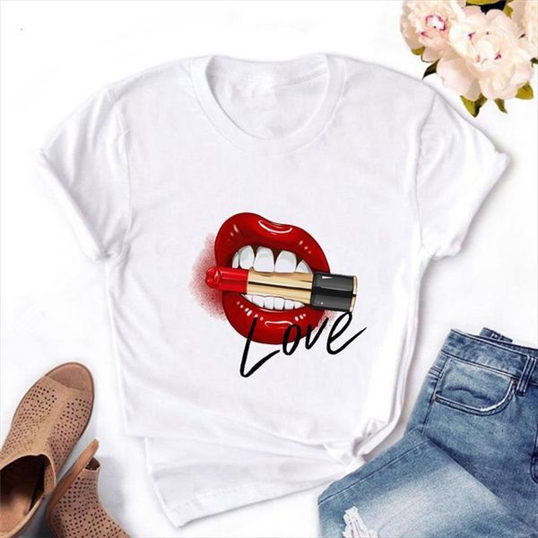 fashion red lip printed kawaii women t shirt print short sleeved vogue ullzang harajuku tees female, White
fashion red lip printed kawaii women t shirt print short sleeved vogue ullzang harajuku tees female, White