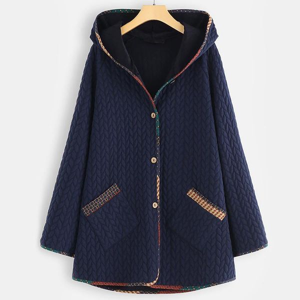 women's hoodies & sweatshirts casual single breasted pockets overcoat women plus size warm loose coat fashion woman winter coats 2021 h, Black
women's hoodies & sweatshirts casual single breasted pockets overcoat women plus size warm loose coat fashion woman winter coats 2021 h, Black