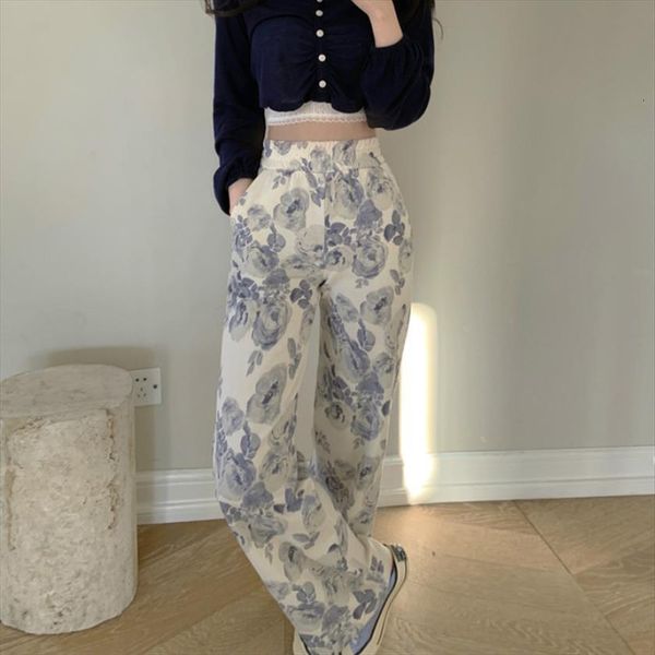 korean style wide leg women pant summer fashion harajuku print trousers high waist loose casual, Black;white
korean style wide leg women pant summer fashion harajuku print trousers high waist loose casual, Black;white