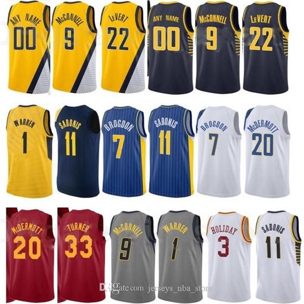 printed basketball caris levert jersey 22 tj warren 1 doug mcdermott 20 malcolm brogdon 7 domantas sabonis 11 blue red city earned edition, Black
printed basketball caris levert jersey 22 tj warren 1 doug mcdermott 20 malcolm brogdon 7 domantas sabonis 11 blue red city earned edition, Black