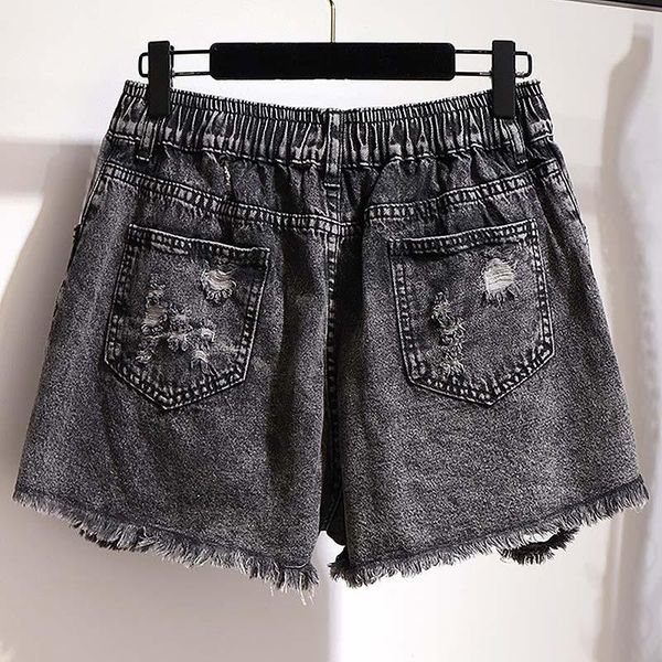 plus size pants summer denim shorts all match basic slim cutoffs oversize large big 3xxl 4xl 5xl 6xl mid waist lift hip, Black
plus size pants summer denim shorts all match basic slim cutoffs oversize large big 3xxl 4xl 5xl 6xl mid waist lift hip, Black