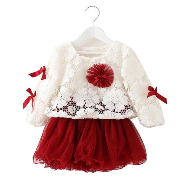 girl's dresses design infant girl 2pcs dress white with ribbon + tutu cute kids clothing cotton born outfits, Red;yellow
girl's dresses design infant girl 2pcs dress white with ribbon + tutu cute kids clothing cotton born outfits, Red;yellow