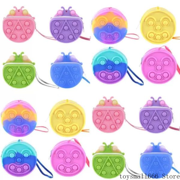 party favor christmas ladybug hand bags fidget toys kids pencil cases simple dimple push sensory figet toy bolso autism antistress game
party favor christmas ladybug hand bags fidget toys kids pencil cases simple dimple push sensory figet toy bolso autism antistress game