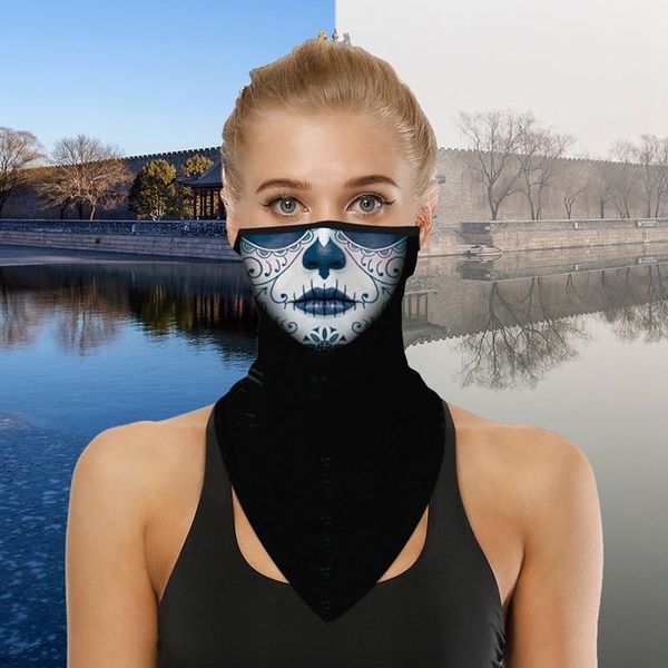 halloween skeleton face mask seamless anti-dust uv neck scarf bandanas hiking cycling gaiter heaewear for festivals outdoor caps & masks, Black
halloween skeleton face mask seamless anti-dust uv neck scarf bandanas hiking cycling gaiter heaewear for festivals outdoor caps & masks, Black