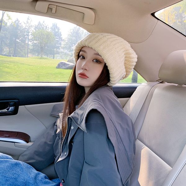large version children's autumn and winter black head circumference cold coarse wool super large knitted cap, Blue;gray
large version children's autumn and winter black head circumference cold coarse wool super large knitted cap, Blue;gray