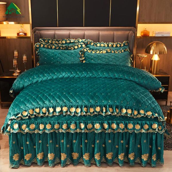 bedding sets blackish green magic velvet flannel fleece four leaf clover warm winter thickening bed skirt pillowcase duvet cover
bedding sets blackish green magic velvet flannel fleece four leaf clover warm winter thickening bed skirt pillowcase duvet cover