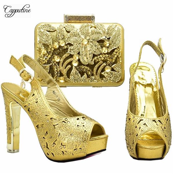 dress shoes latest nice stones design party high heel sandal with handbag fashion purse sets xy13 in gold, Black
dress shoes latest nice stones design party high heel sandal with handbag fashion purse sets xy13 in gold, Black