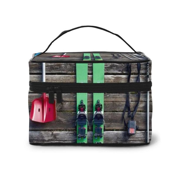 multi-function travel organizer bag vintage ski on rustic wooden women cosmetic beauty makeup toiletry wash bags & cases
multi-function travel organizer bag vintage ski on rustic wooden women cosmetic beauty makeup toiletry wash bags & cases