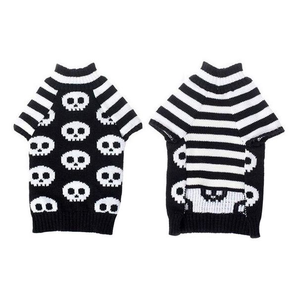 dog apparel fashion pet cat striped&bone black fleece sweater warm clothes for puppy clothing small dogs
dog apparel fashion pet cat striped&bone black fleece sweater warm clothes for puppy clothing small dogs