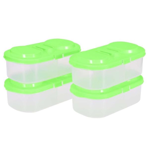 storage bottles & jars 900ml 2-compartments stackable refrigerator box container with lid (purple)
storage bottles & jars 900ml 2-compartments stackable refrigerator box container with lid (purple)