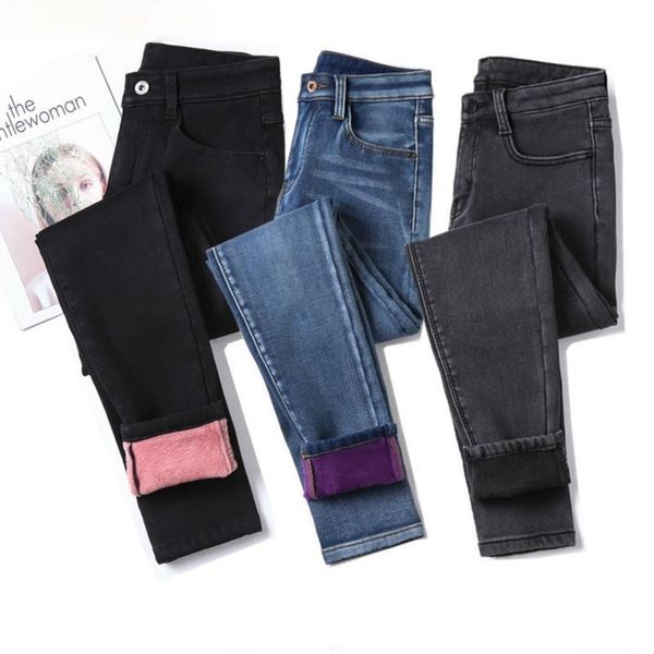 winter warm jeans woman high waist casual velvet ladies trousers female denim for women pants plus size women's, Blue
winter warm jeans woman high waist casual velvet ladies trousers female denim for women pants plus size women's, Blue