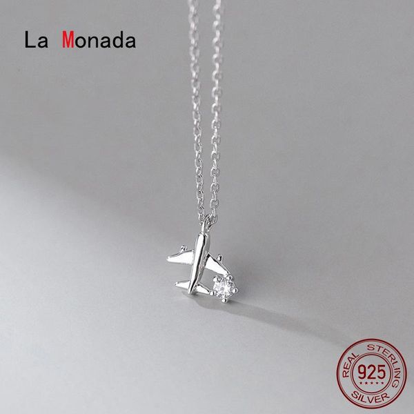 la monada 925 silver chain necklace for women beautiful airplane aircraft silver 925 jewelry fashion necklace female
la monada 925 silver chain necklace for women beautiful airplane aircraft silver 925 jewelry fashion necklace female