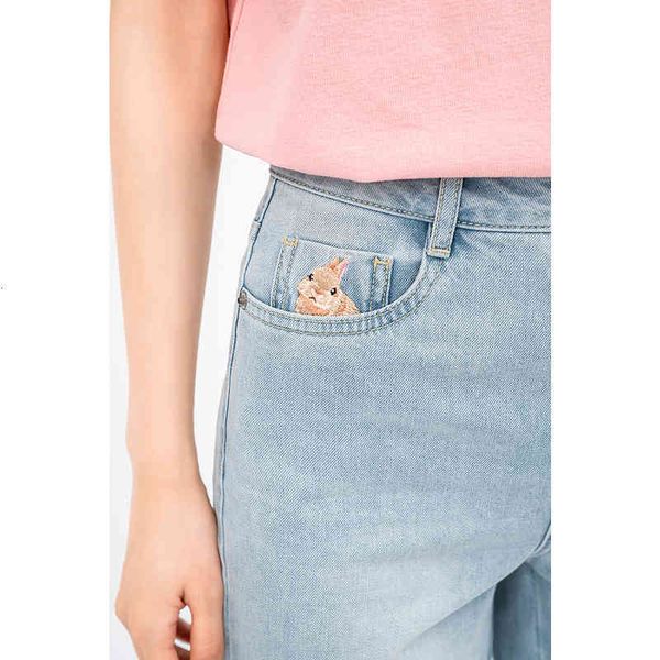 jeans jeans spring arrival mid-waist pocket rabbit embroidered fashionable ripped denim trousers hy51, Blue
jeans jeans spring arrival mid-waist pocket rabbit embroidered fashionable ripped denim trousers hy51, Blue